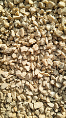Gravel as nature background.