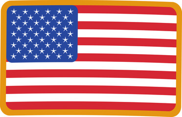 Naklejka premium Military insignia icon. Veteran day symbol. Flat style.