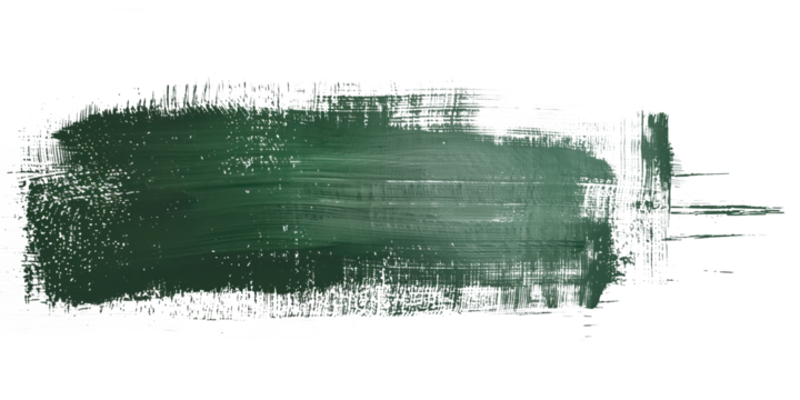 PNG Abstract green brush stroke art