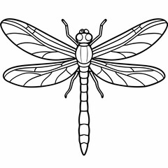 Groovy Cartoon Butterfly Vector Illustration – Cute and Funny Animal Logo Clipart