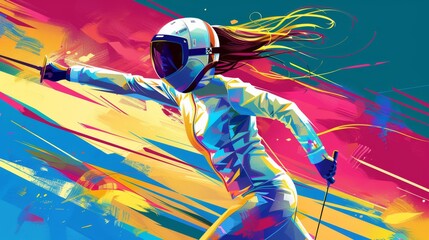 British Female Pentathlete in Tokyo 2020: Fencing, Riding, and Swimming