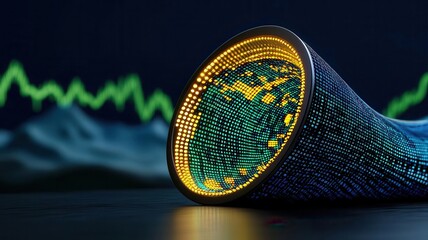 Machine learning model analyzing historical data to predict and classify future market trends, machine learning, prediction, classification, financial market forecasting