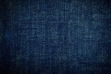 Naklejka premium Blue jeans denim texture, closeup detail fabric background