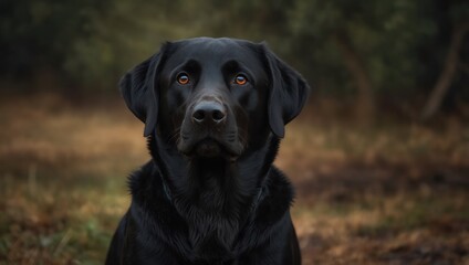 portrait of golden retriever