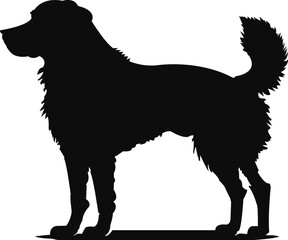 dog silhouette - animal designs