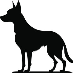 dog silhouette - animal designs