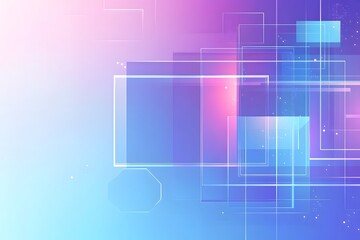 Abstract geometric background with white lines and shapes.