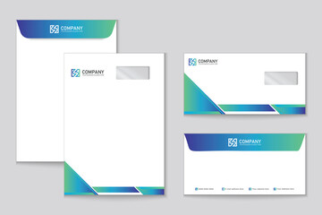 Professional envelope template for your business