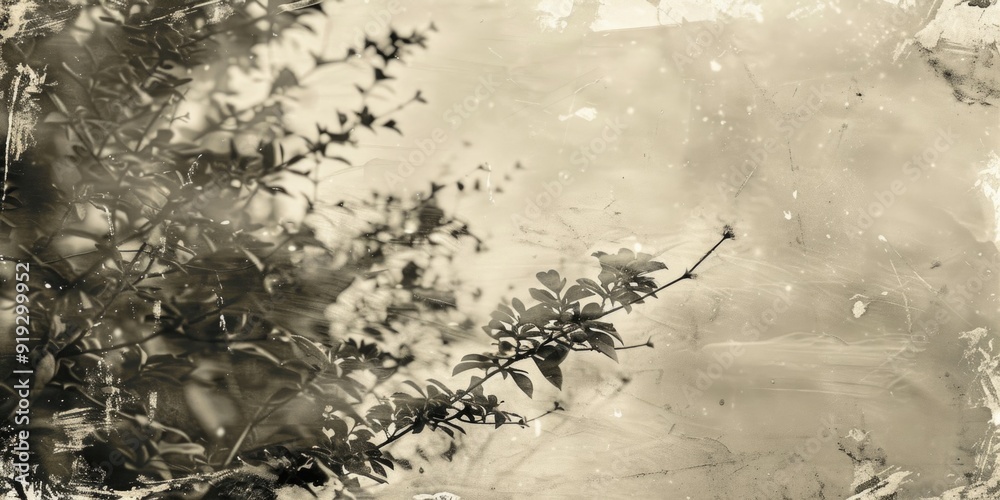 Aufkleber A close-up shot of a tree branch in shades of gray, perfect for use in editorials, advertisements or as a design element