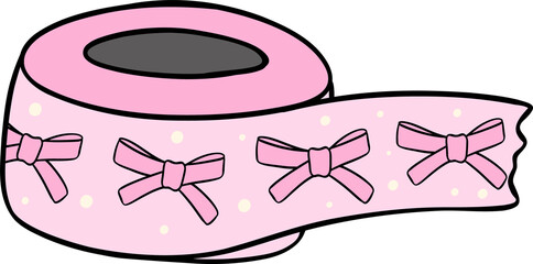 Coquette Girly washi tape school supplies