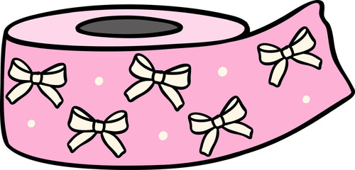 Coquette Girly washi tape school supplies