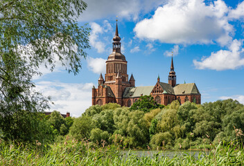 St.-Marien-Kirche in Stralsund, Mecklenburg-Vorpommern, Deutschland