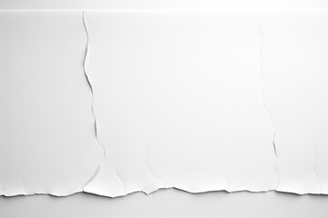 Obraz premium PNG Torn white paper texture background