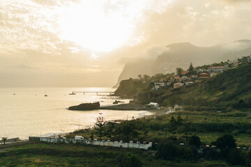Praia Formosa, Funchal, Madeira , portugal - 2 may 2024