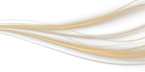 Obraz premium Festive gold stripe on white background. Yellow curl twirl for the holidays. Gold colored curve rope. Vector png twirl, line, curve, rope, stripe design element.