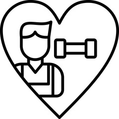 Physical Wellbeing Icon