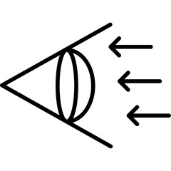 Refraction Test Icon