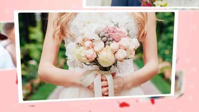 Romantic Wedding Celebration Slideshow