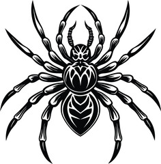 Fototapeta premium black and white tattoo