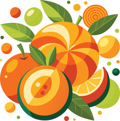 seamless pattern with oranges
vector illustration of an orange
seamless pattern with orange