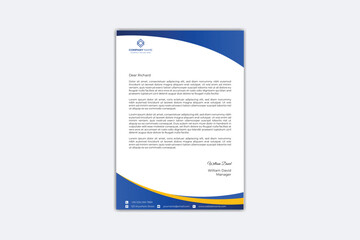 Professional creative letterhead design template