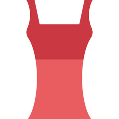 Shirt vector icon in flat style 