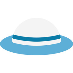 Cowboy Hat vector icon in flat style 