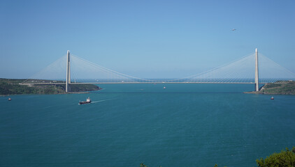 Yavuz Sultan Selim Bridge in Istanbul, Turkiye