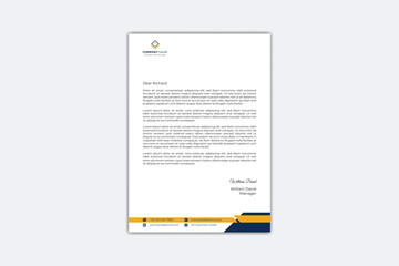 Professional creative letterhead design template