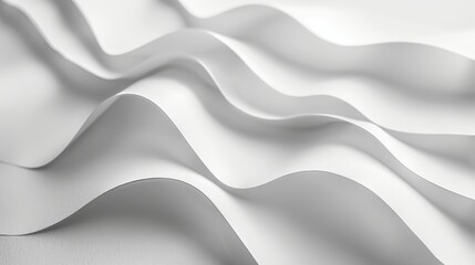 Fototapeta premium Clean white paper background, enhancing the clarity and professionalism of corporate presentations