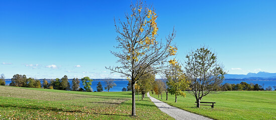 Way to the Lake Chiemsee - Bavaria - Germany