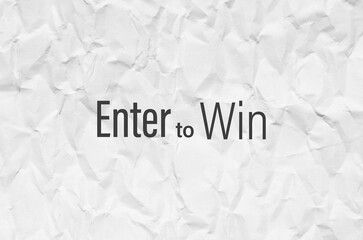 enter to win	