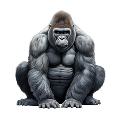Gorilla Clipart Illustration