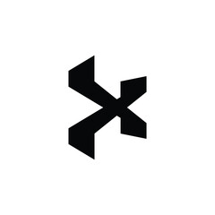 X logo design V8