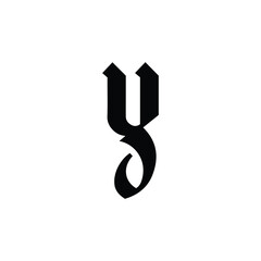 Y logo design V9