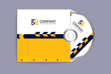 Corporate official paper document CD Cover design