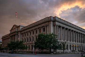 Naklejka premium cleveland, ohio