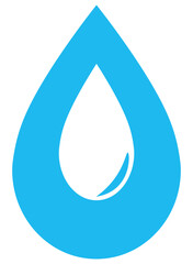 Drop Icon or Water Symbol