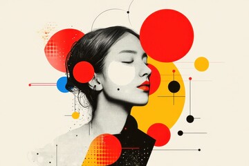 Vibrant Dots of Creativity: Artwork Celebrating International Dot Day with Minimalist Flair