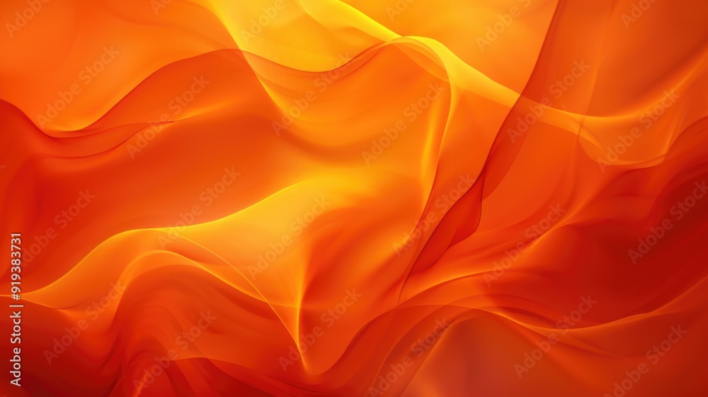 Aufkleber A close-up shot of red and orange fabric with intricate patterns and textures