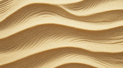 The image is of a sandy beach with a wave pattern
