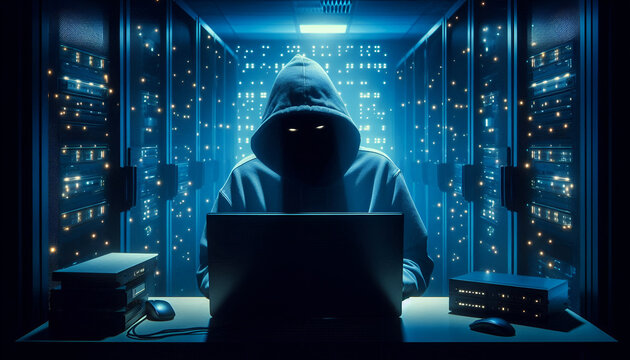 A whitehat hacker hacking the devices