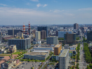 【千葉県】千葉ポートタワーからの景色