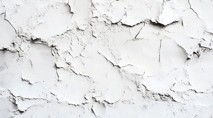 Obraz premium aged, cracked, white, wall, texture, background, design, use 
