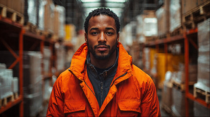 Professional Warehouse Worker Portraits | Diverse Team of Skilled Laborers in Industrial Setting | Stock Photos for Business & Marketing