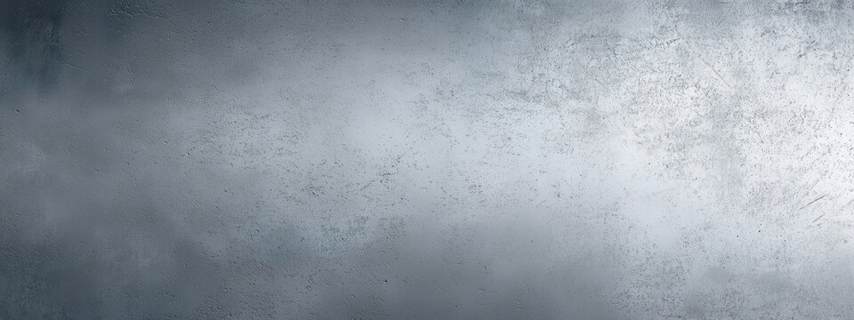 Brushed metal surface background with light gradient. Industrial steel texture with scratches. Background  for banner with copy space.