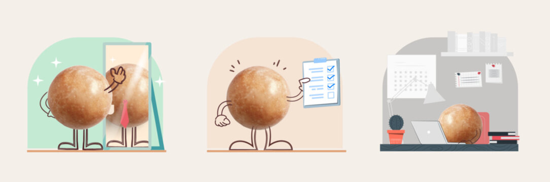 set of products Timbits isolated 1 