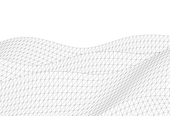 abstract linear design vector drawing