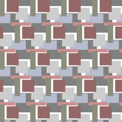 Colored figures in a pattern.Vector seamless pattern of colorful geometric shapes.
