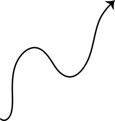 Arrow hand drawn. Collection of pointers